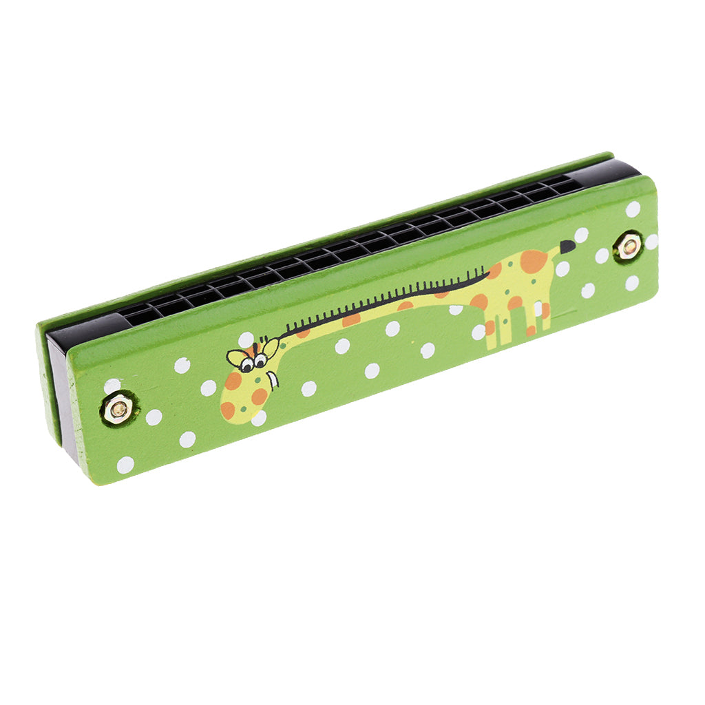 Educational Musical Plastic Harmonica Instrument Toy for Kids Gift Random Color
