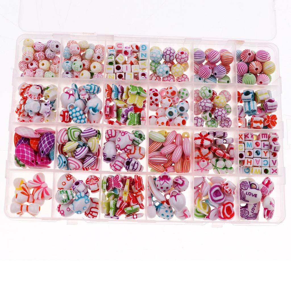 DIY Colorful Beads Bracelet Kids Jigsaw Puzzle Beads Toys Style 3