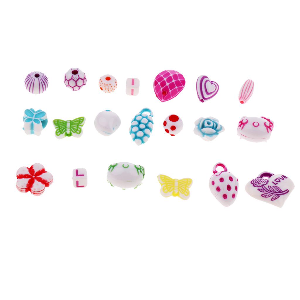 DIY Colorful Beads Bracelet Kids Jigsaw Puzzle Beads Toys Style 3