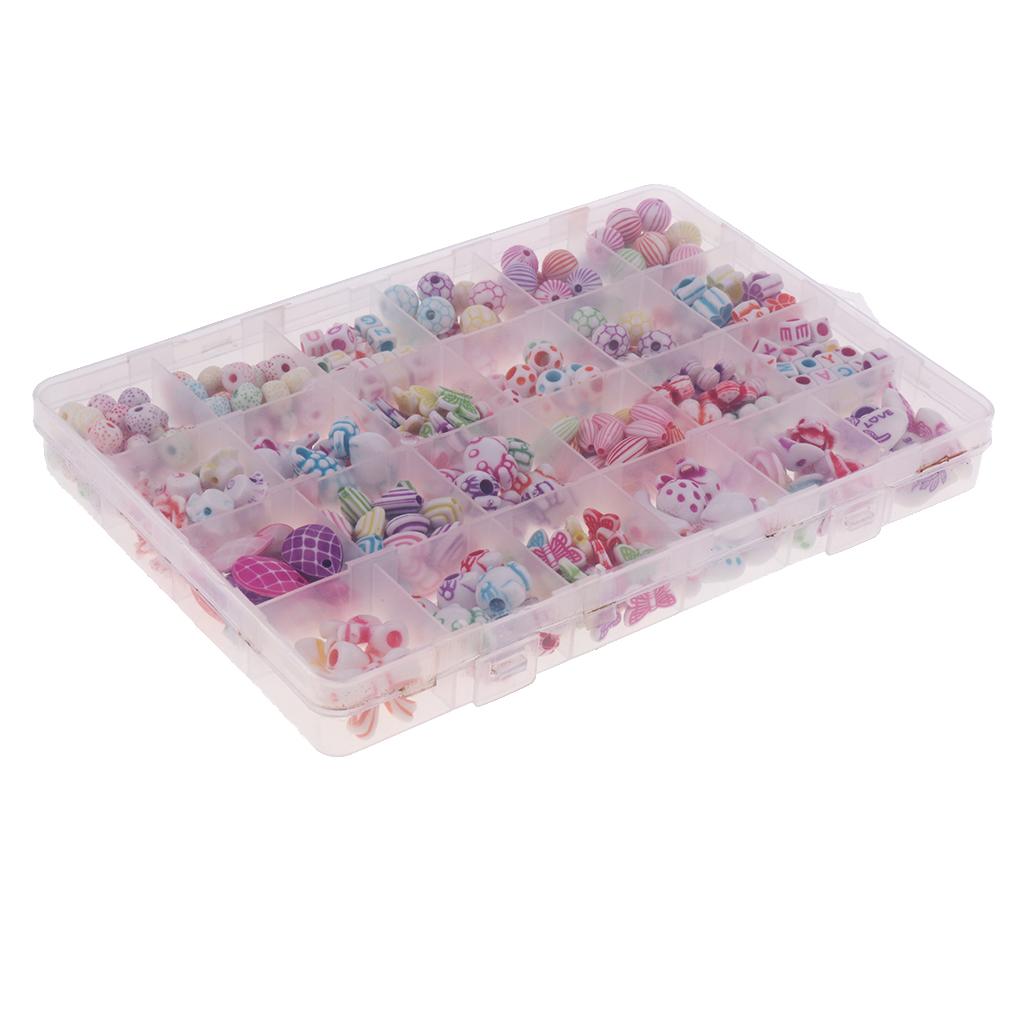 DIY Colorful Beads Bracelet Kids Jigsaw Puzzle Beads Toys Style 3