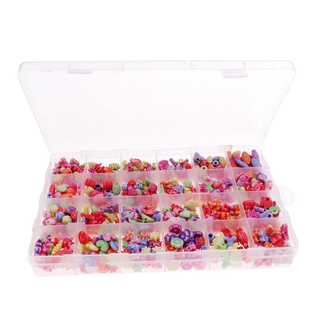DIY Colorful Beads Bracelet Kids Jigsaw Puzzle Beads Toys Style 4