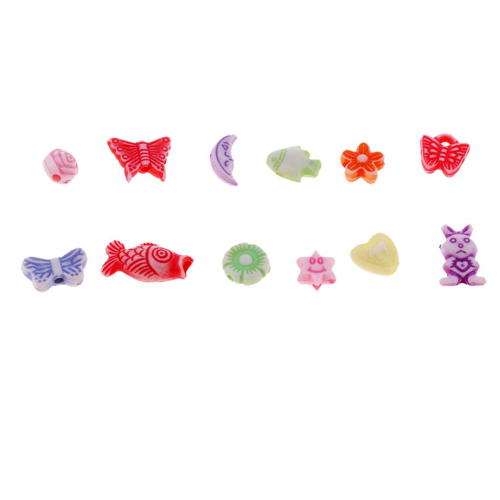DIY Colorful Beads Bracelet Kids Jigsaw Puzzle Beads Toys Style 4