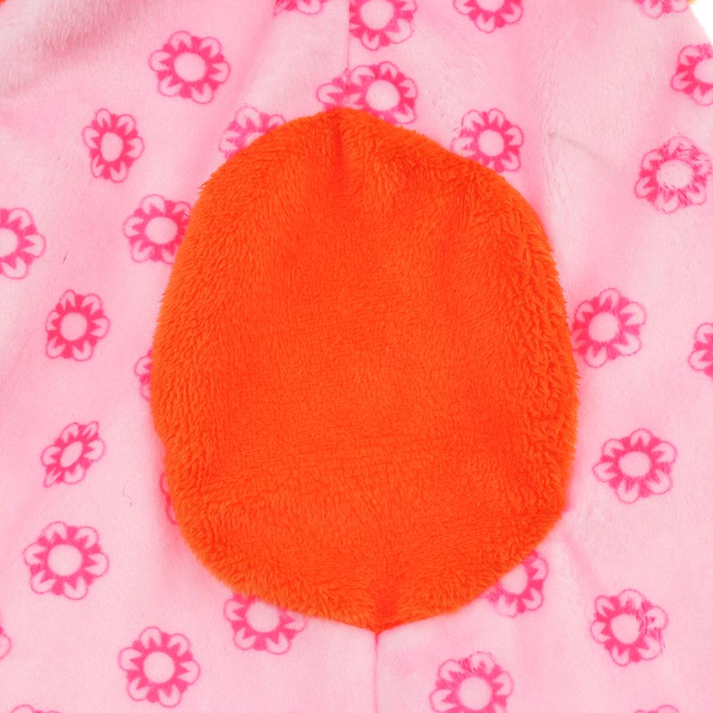 Baby Animal Soft Plush with BB Hand Rattle Security Blanket Fox