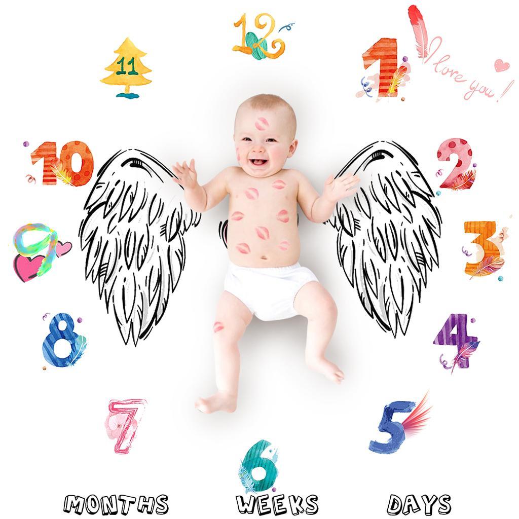 Newborn Photography Photo Props Stretch Wrap Baby Cotton Swaddle Blanket