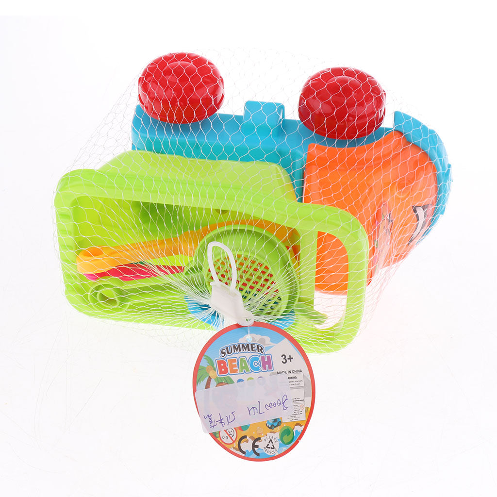Seaside Sand Car Truck Shovel Bucket Beach Tools Kids 5Pcs Beach car set