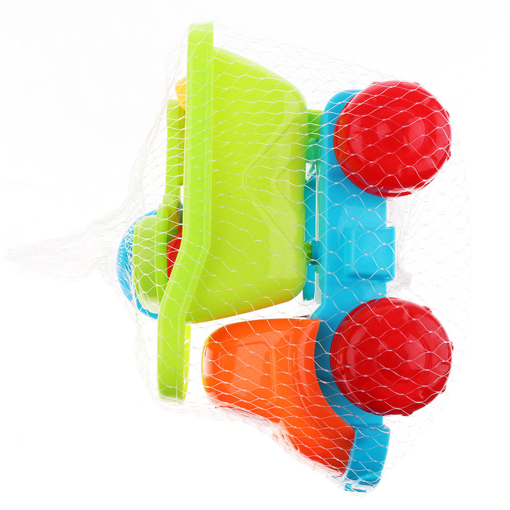 Seaside Sand Car Truck Shovel Bucket Beach Tools Kids 5Pcs Beach car set