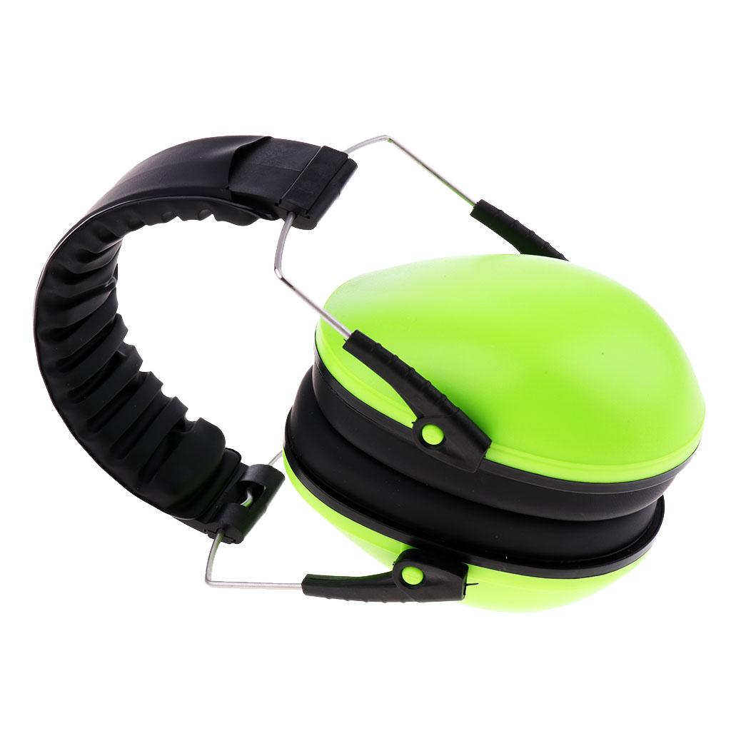 BABY CHILDRENS Ear Defenders Earmuffs Hearing Protection Green