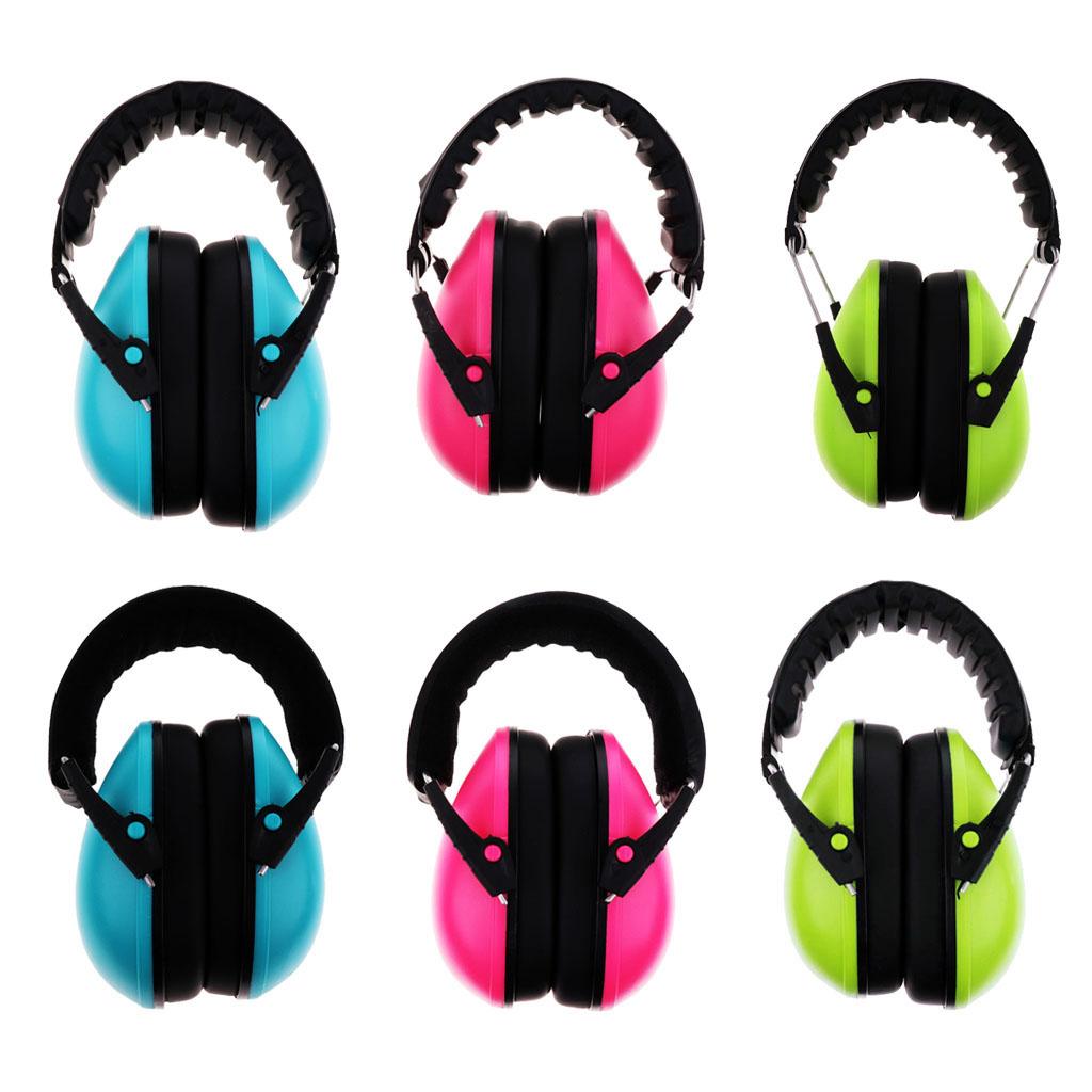 BABY CHILDRENS Ear Defenders Earmuffs Hearing Protection Green