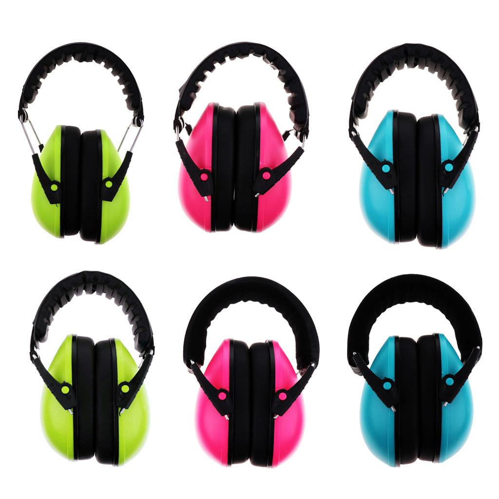 BABY CHILDRENS Ear Defenders Earmuffs Hearing Protection Green