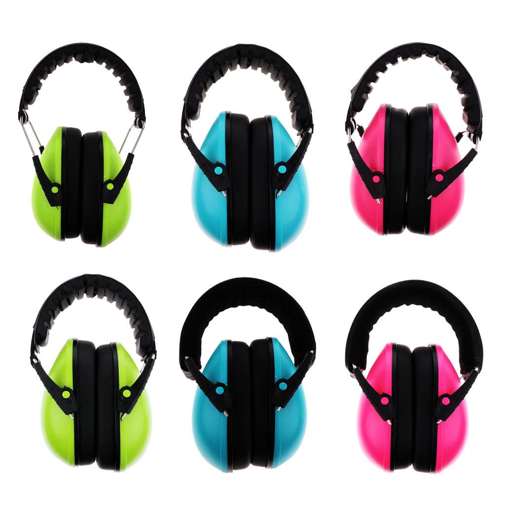 BABY CHILDRENS Ear Defenders Earmuffs Hearing Protection Green