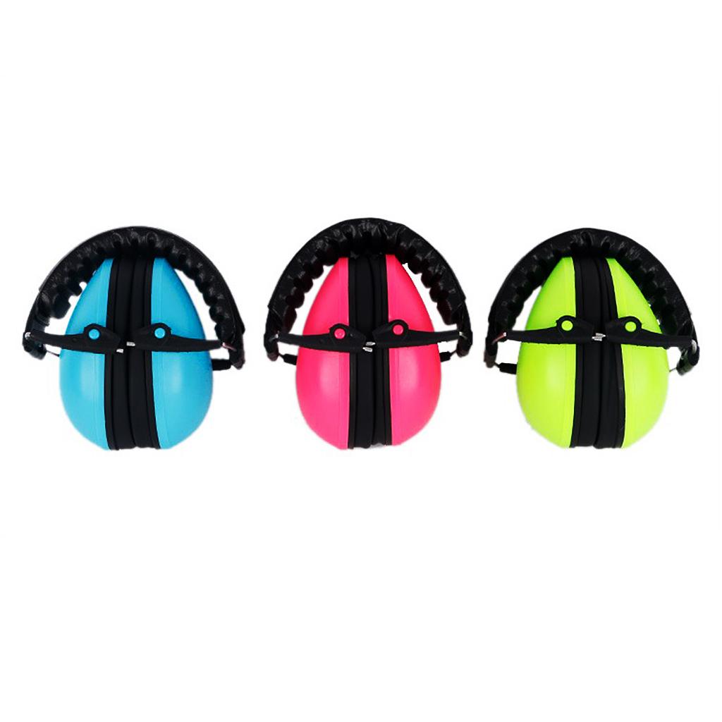 BABY CHILDRENS Ear Defenders Earmuffs Hearing Protection Green