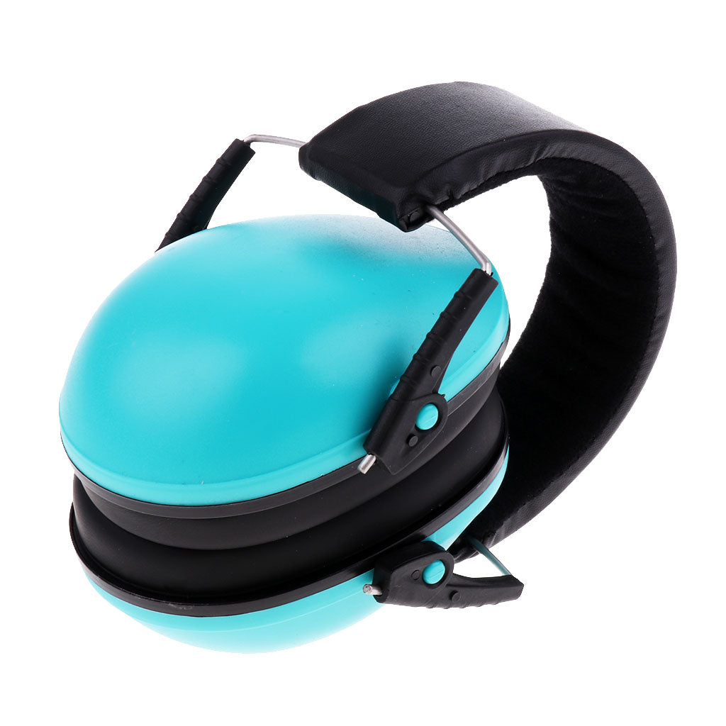 Kids Adjustable Baby Hearing Protection Earmuffs Headphones Blue