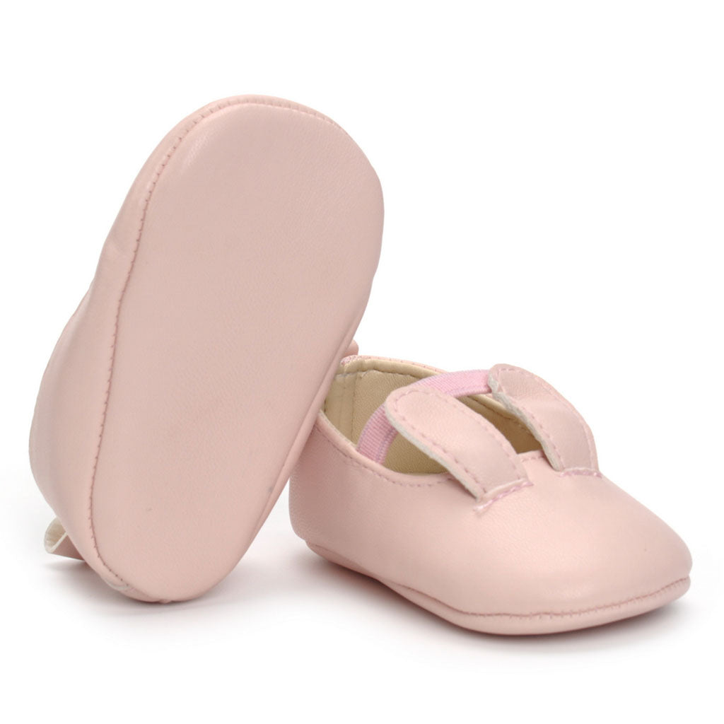 Baby Girl Anti-slip Crib Shoes Soft Sole Sneakers Prewalker 0-18M 12-18M
