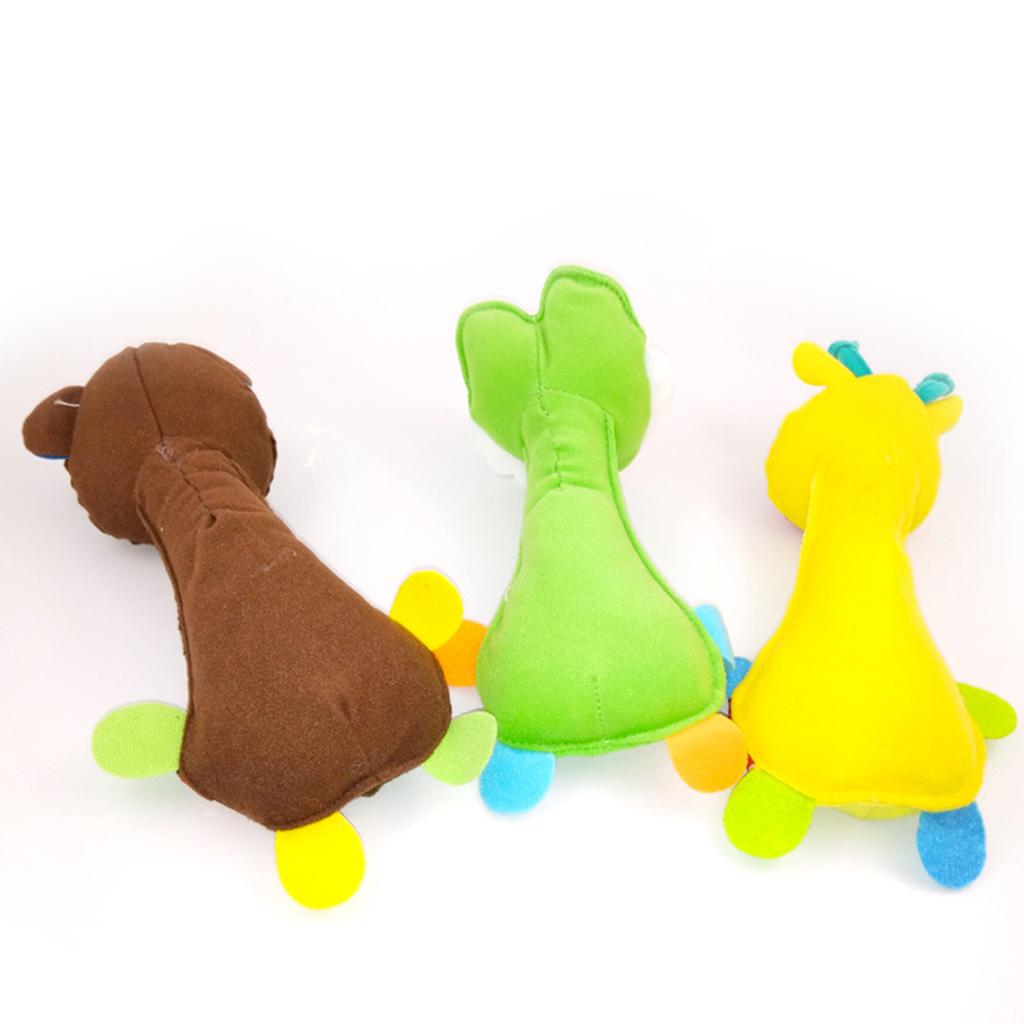 Infant Stuffed Animal Baby Hand Rattle BB Soft Plush Toy Doll deer