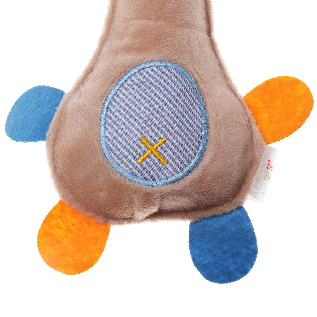 Infant Stuffed Animal Baby Hand Rattle BB Soft Plush Toy Doll bear