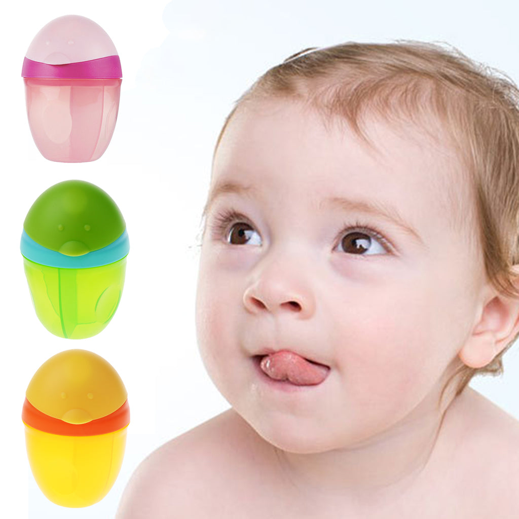 Baby Milk Powder Formula Container Storage Feeding Box Case Pink