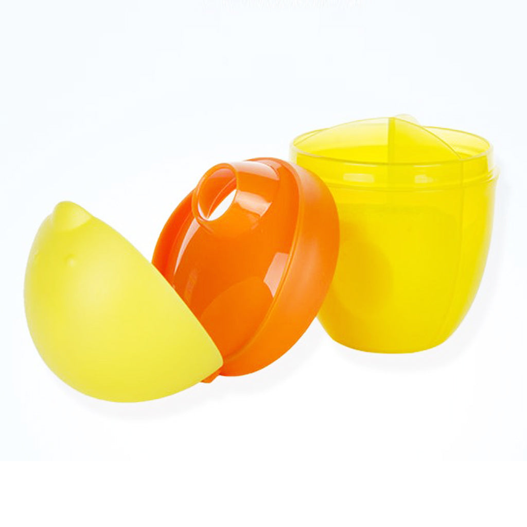 Baby Milk Powder Formula Container Storage Feeding Box Case Yellow