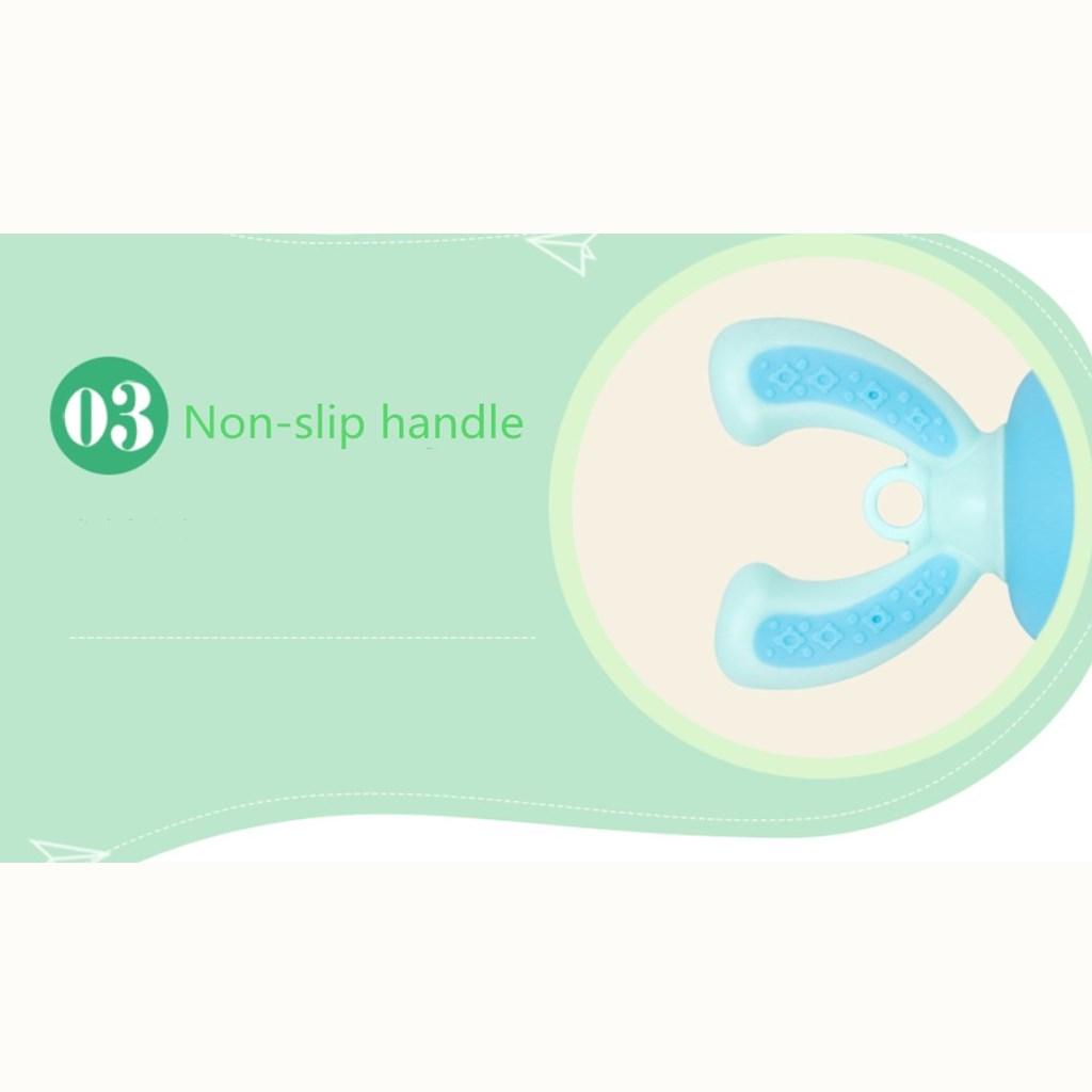 Baby Fresh Food Fruit Milk Shake Feeder Silicone Feeding Pacifier Blue