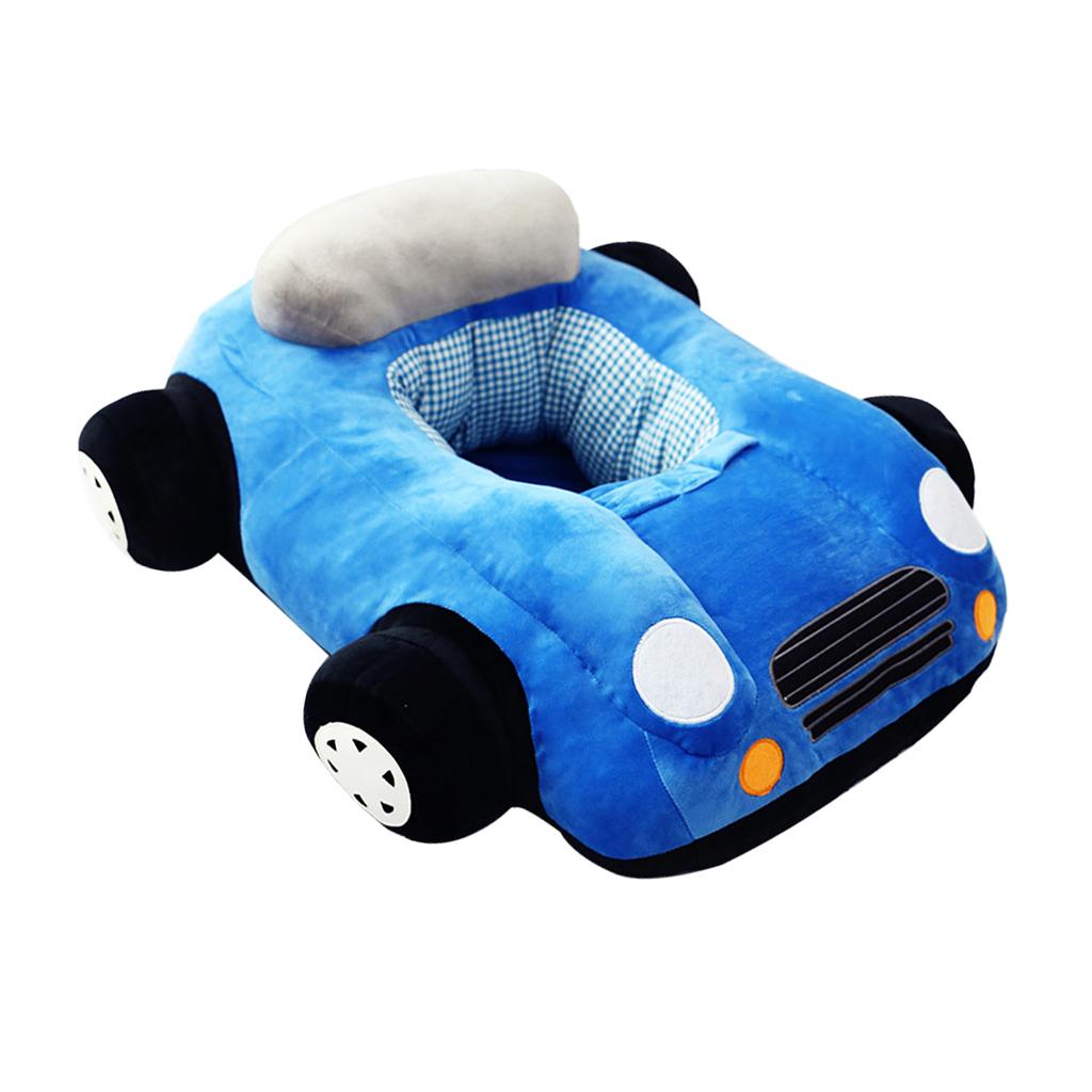 Baby Chair Learn to Sit Sofa Infant Safety Seat Dining Chair Support Sofa Blue
