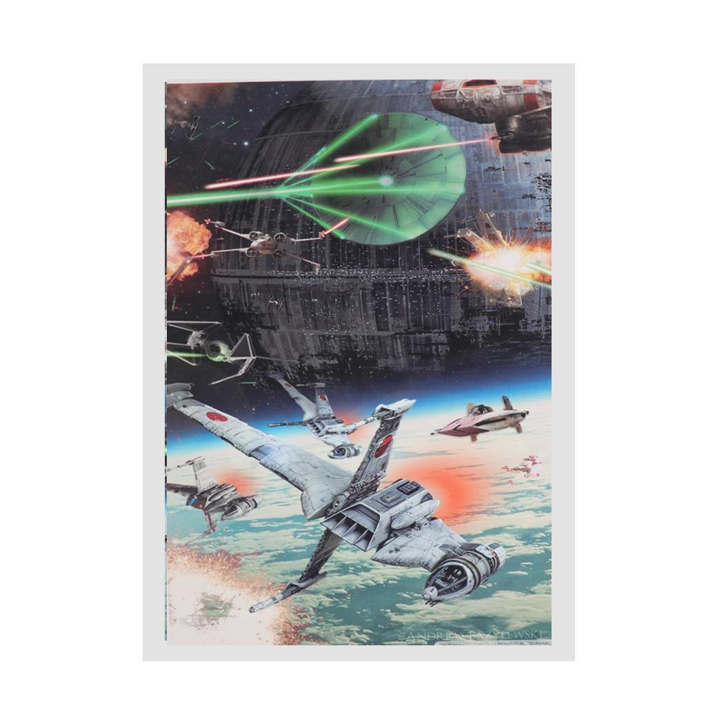 3Panel Art Oil Painting Canvas Picture Space Shuttle War Wall Decor 30x45cm