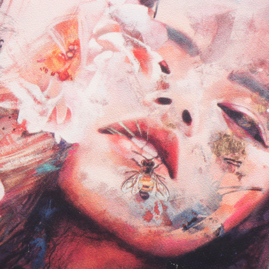 Modern Wall Art Oil Painting Asian Pop Girl Wall Painting Picture Flameles S