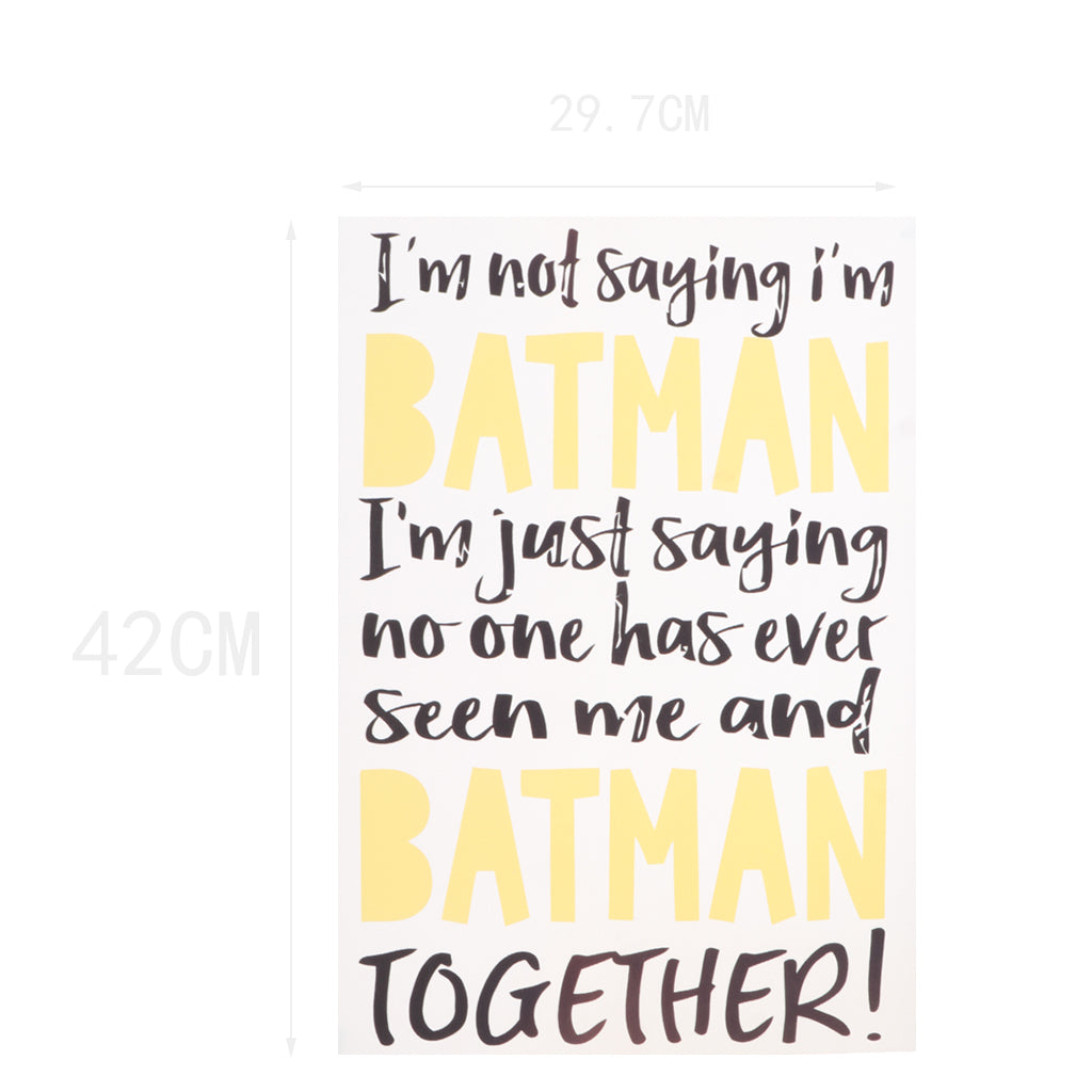 Wonderful Bedroom Heroes Quotes Wall Stickers Wall Art Removable Decals L