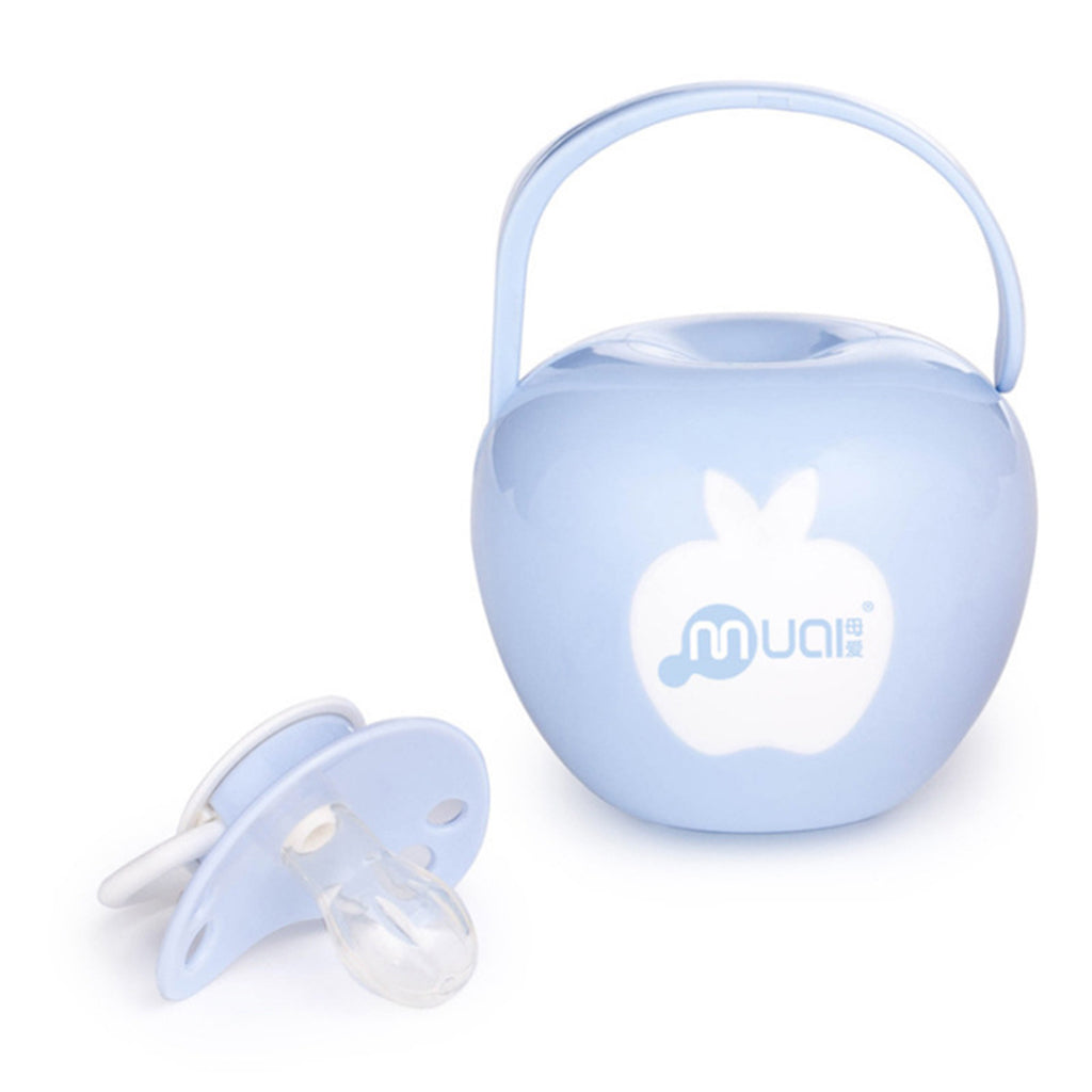 BPA-Free Nipple Shield Case & Pacifier Case Style 1-Blue