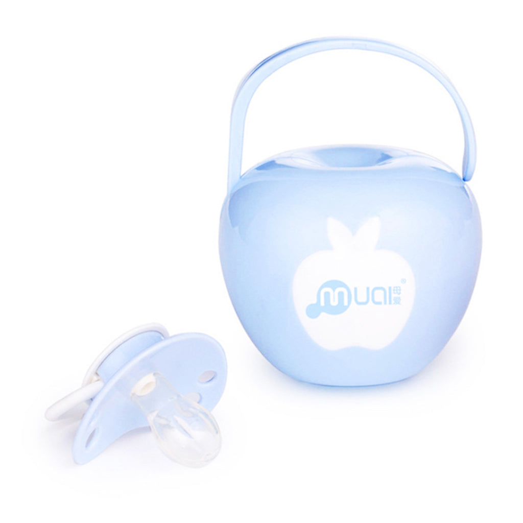BPA-Free Nipple Shield Case & Pacifier Case Style 1-Blue