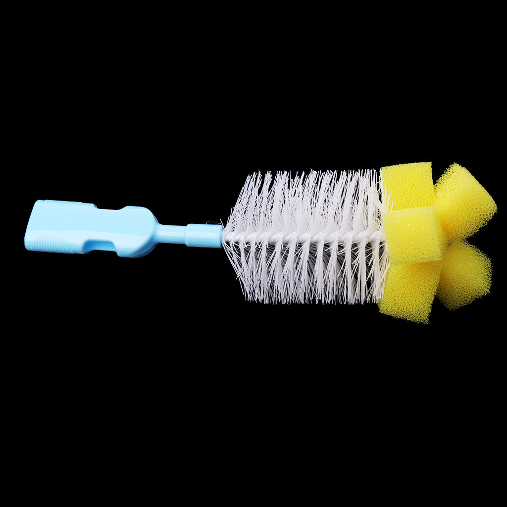 6 in 1 Bottle Brush Cleaner Kit, Cleaning Brush Set Blue