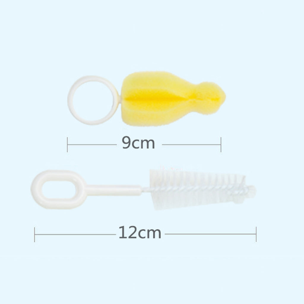 6 in 1 Bottle Brush Cleaner Kit, Cleaning Brush Set Green