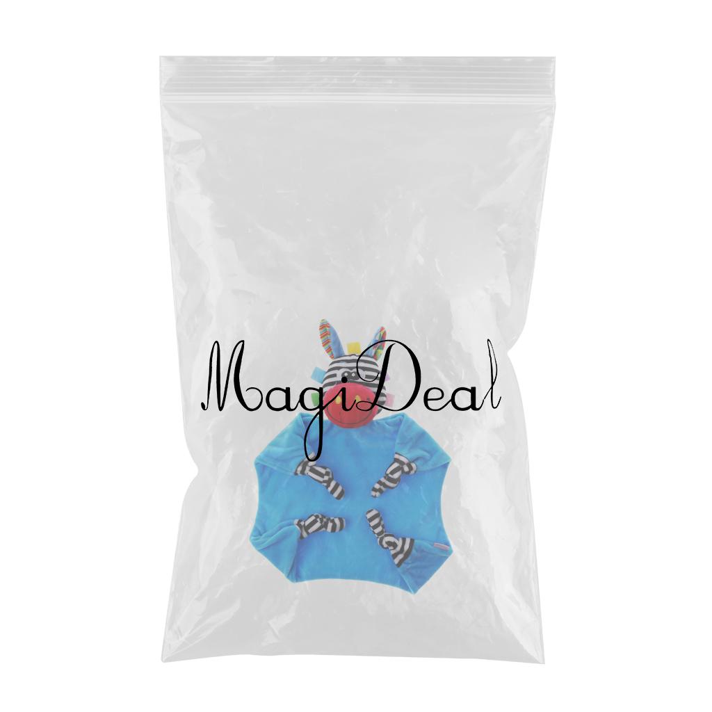 Cute Animal Plush Cloths Kids Bedtime Blanket Toys Red Mouth Giraffe