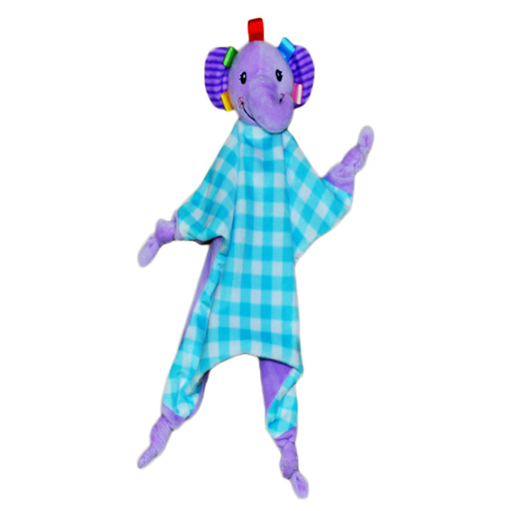 Cute Animal Plush Cloths Kids Bedtime Blanket Toys Elephant
