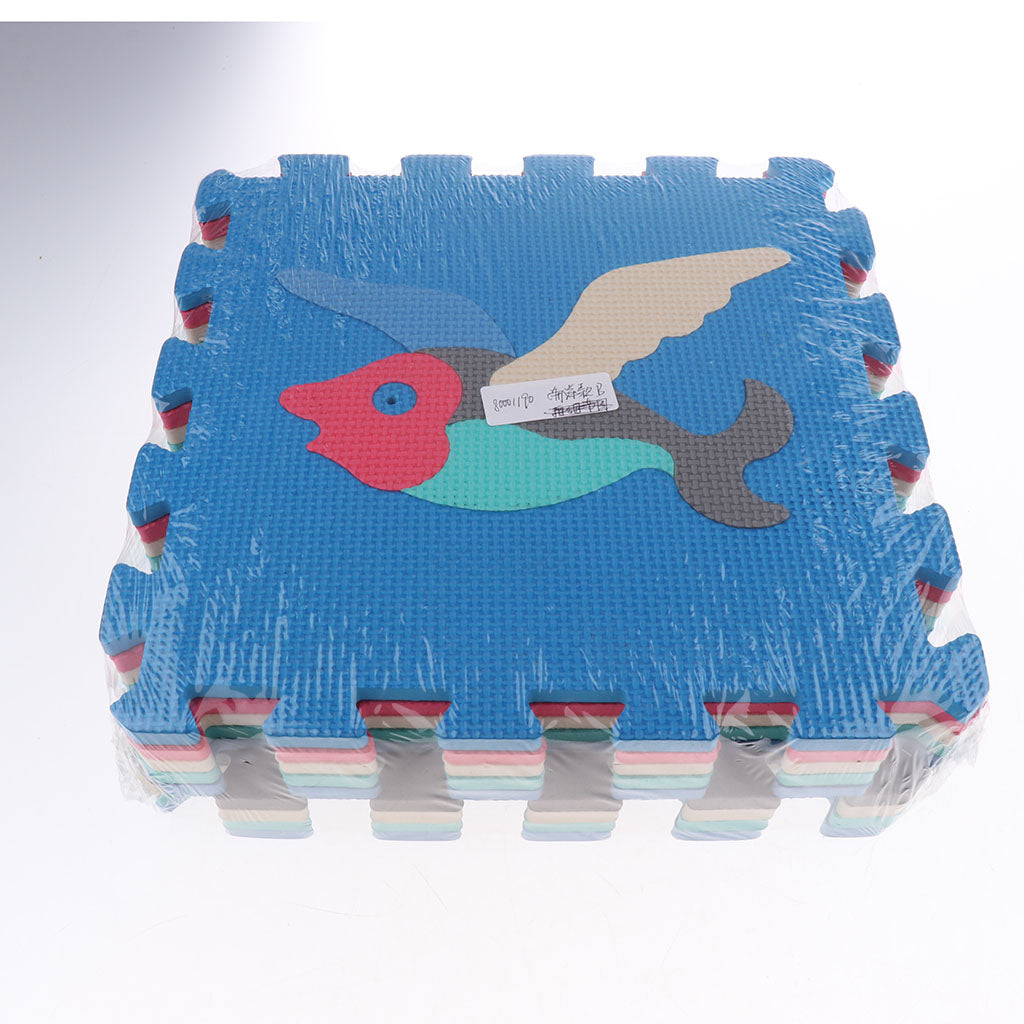 Eva Soft Foam Floor Play mats Interlocking Tiles Kids Nursery Puzzle Ocean-B