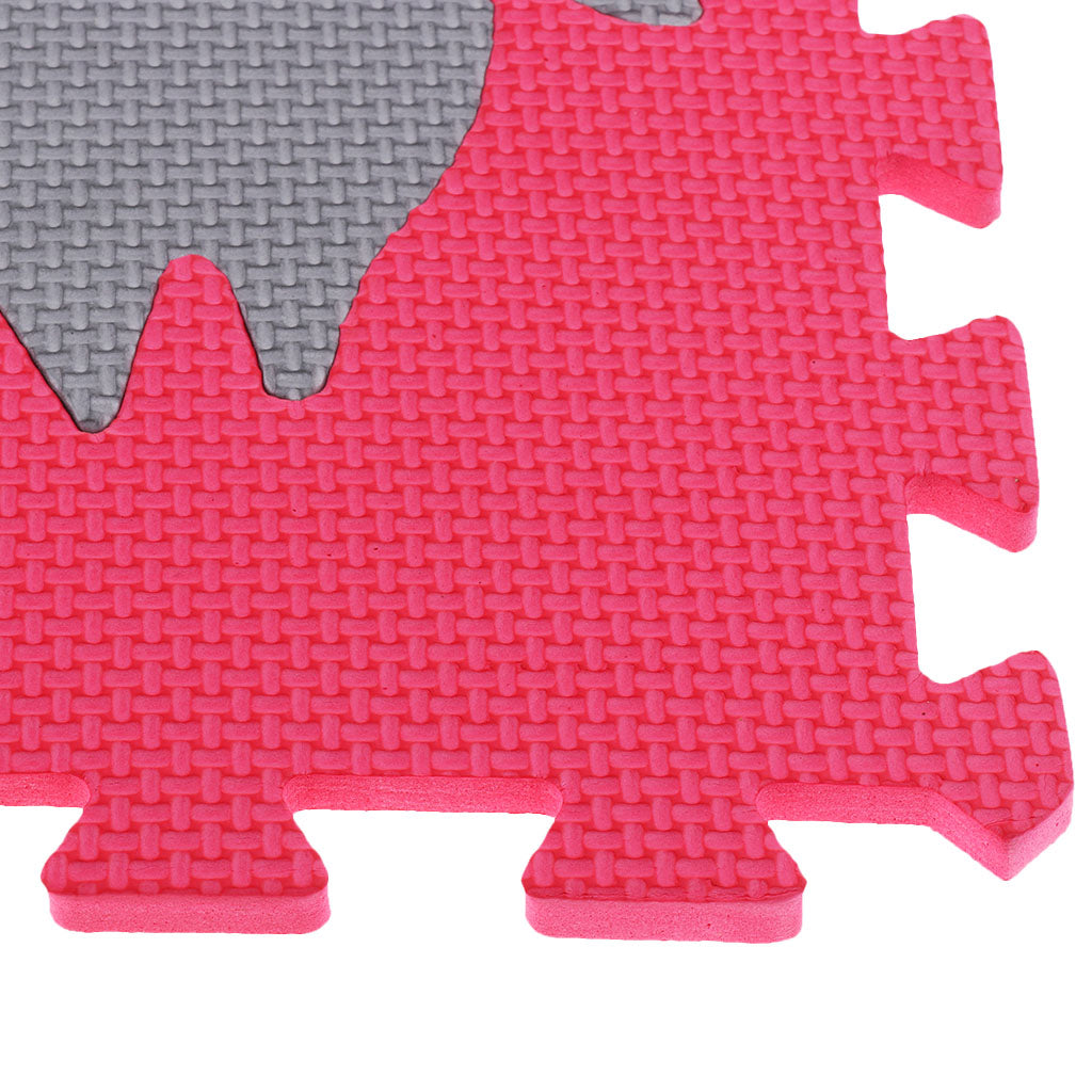 Eva Soft Foam Floor Play mats Interlocking Tiles Kids Nursery Puzzle Animals-B