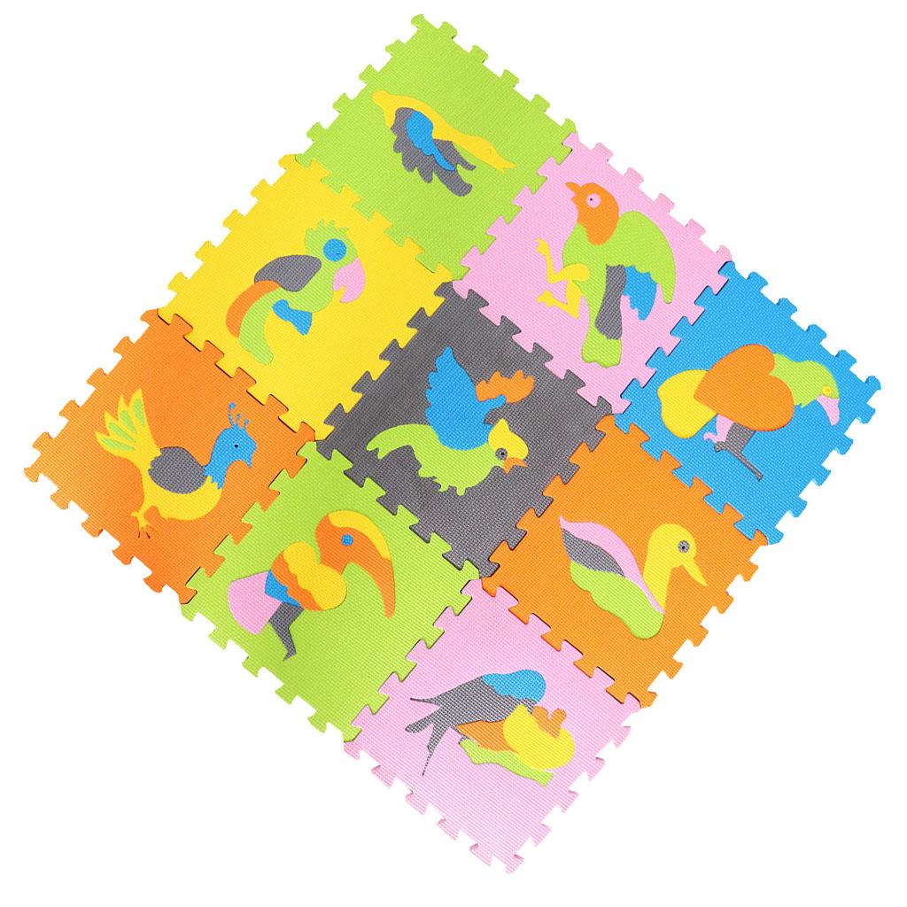 Eva Soft Foam Floor Play mats Interlocking Tiles Kids Nursery Puzzle Birds