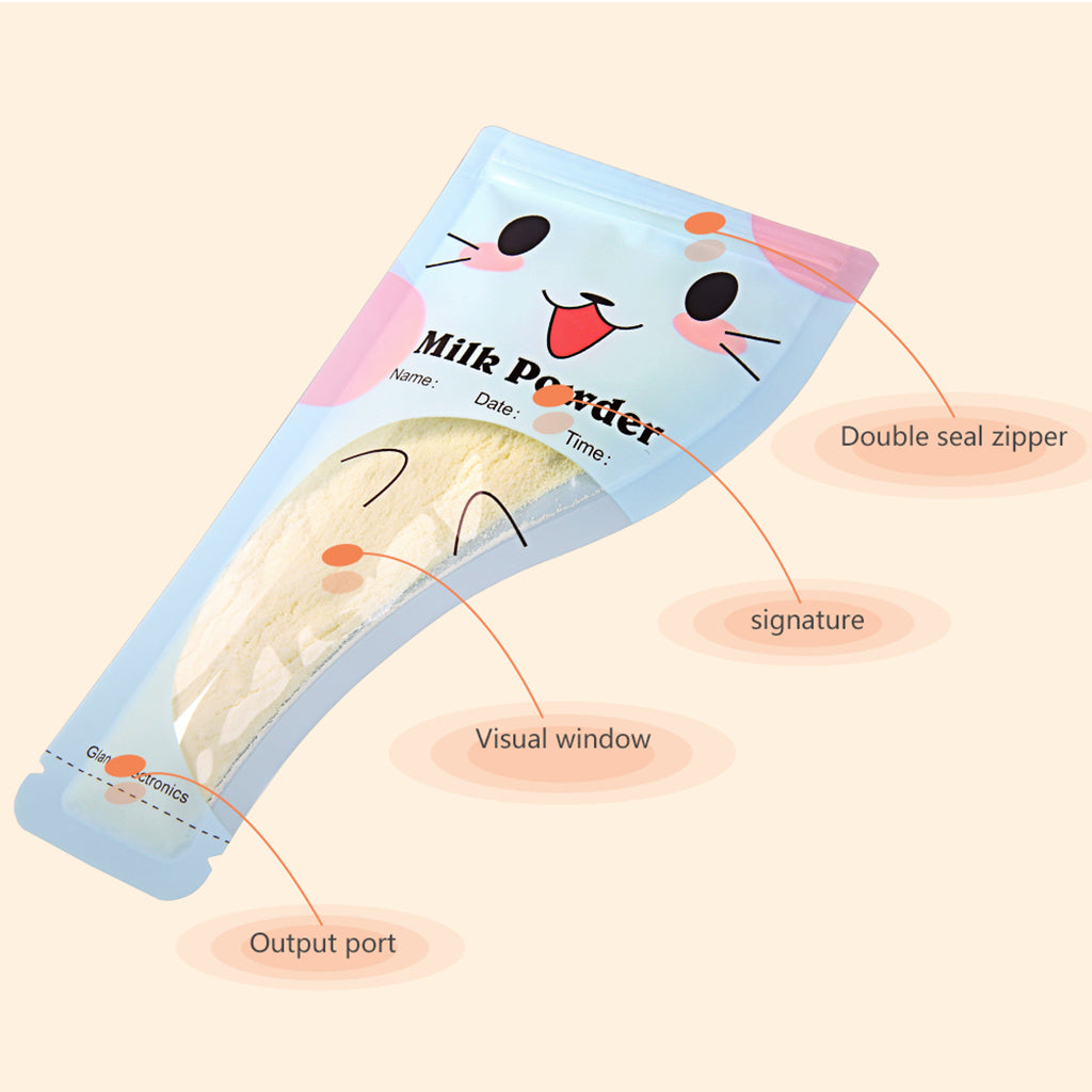 30Pcs Milk Powder Storage Bag Baby Food Storage Portable for Travel Milk Storage Bag