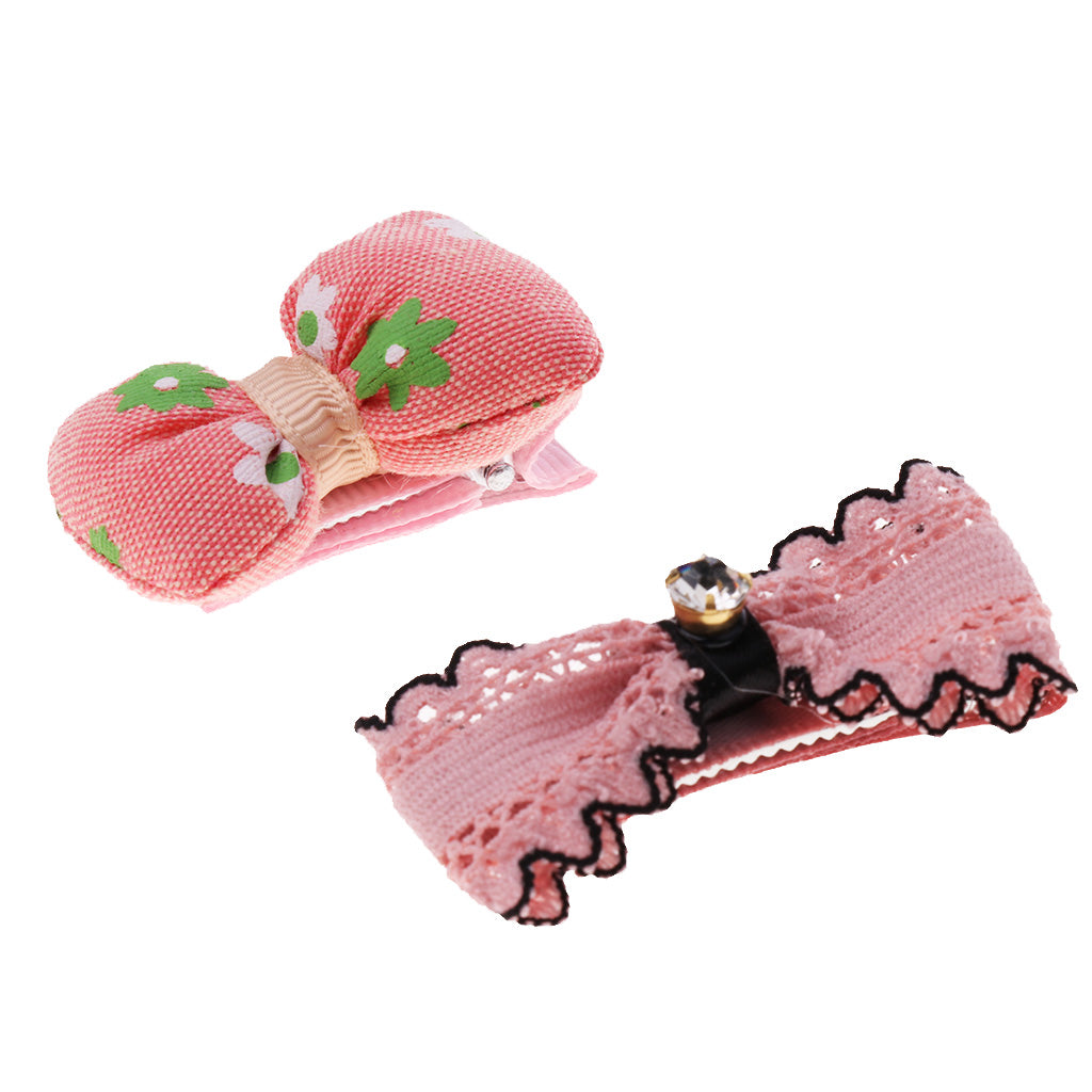 Hair Clip Hairpin Baby Girls Kids Barrette Rope Sides Accessories Pink chicken