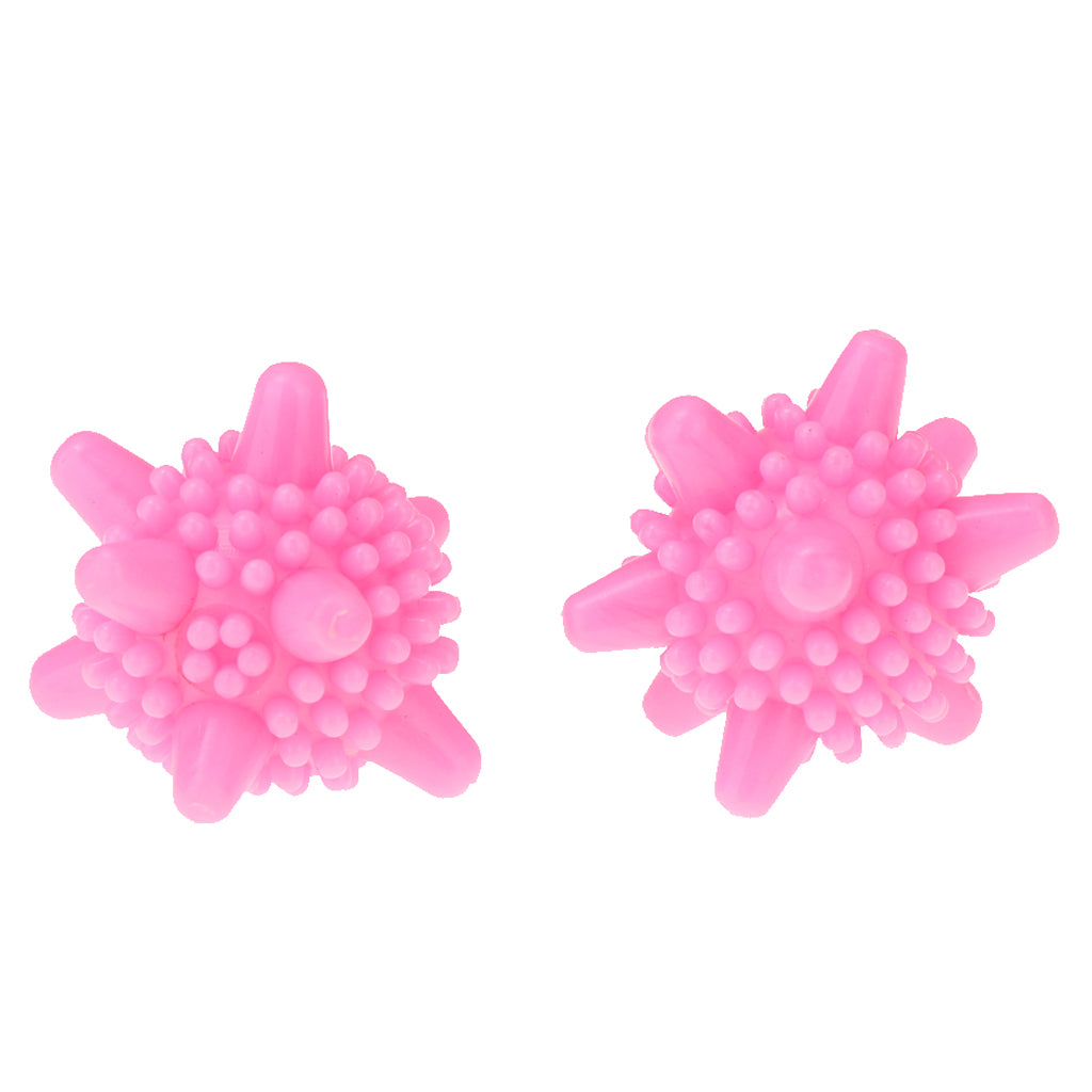 The Sea Star Solid Washing Ball Laundry Cleaning Washing Machine Pink