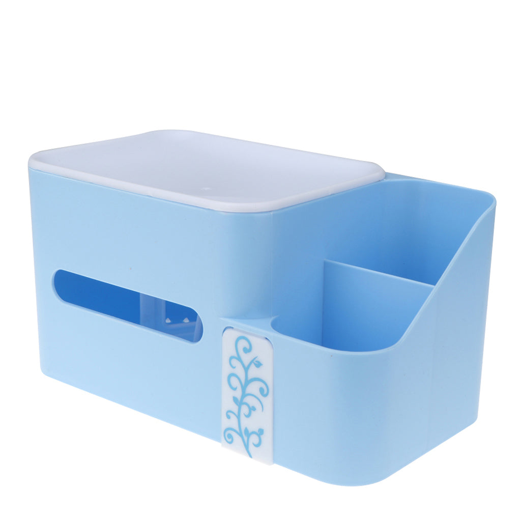 Napkin Holder Remote Control Plastic Storage Box Home Office Desk Tissue Box