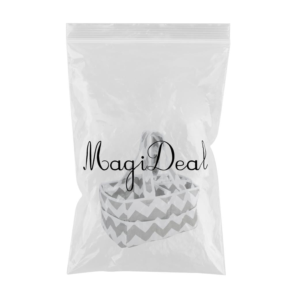 Baby Organizer Bag Diaper Nappy Changing Divider Storage White+Grey