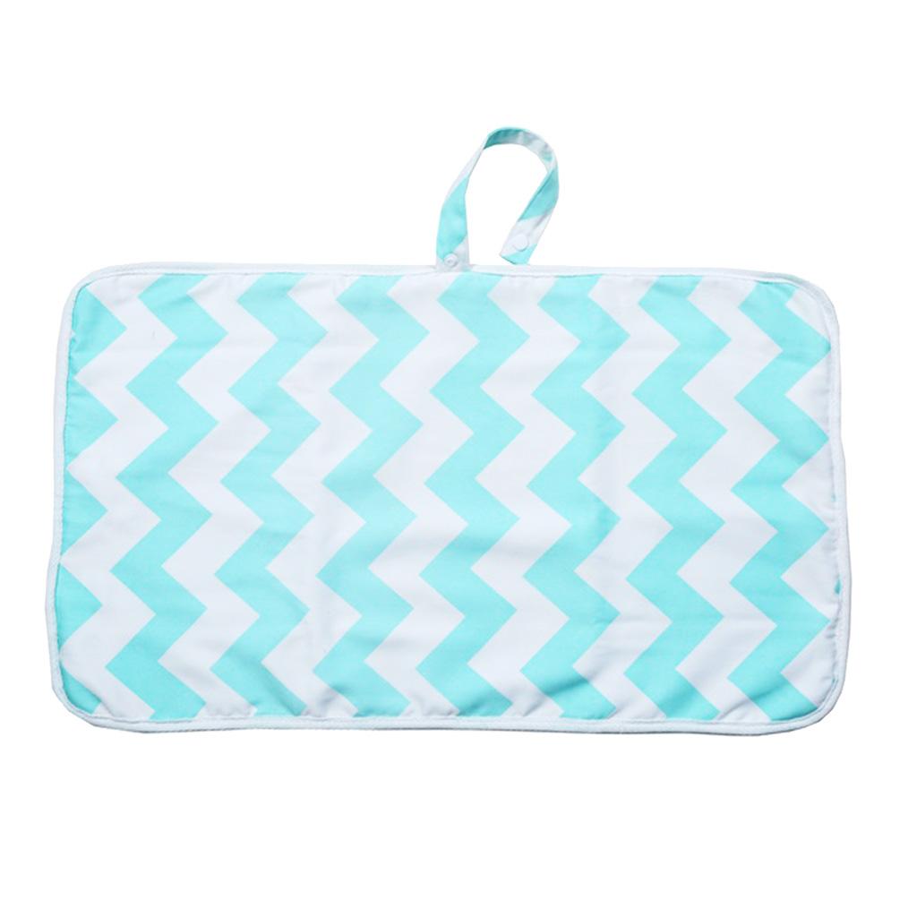 Cotton Urine Pad Infant Diaper Bedding Changing Cover Pad For Baby Green