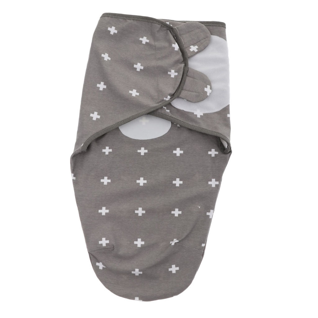 Infant Swaddle Wrap Newborn Baby Bedding Blanket Sleeping Bag Light brown
