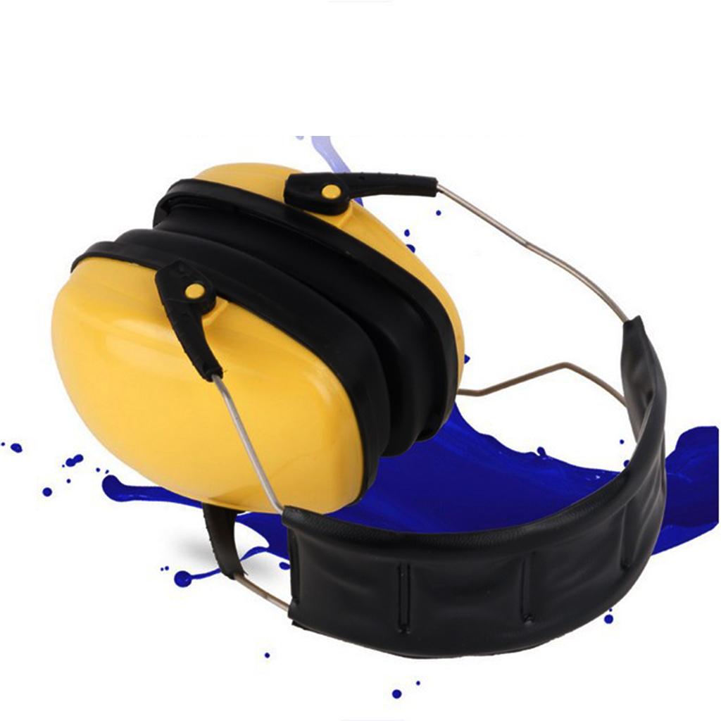 Kids CHILDRENS Ear Defenders Earmuffs Hearing Protection Yellow