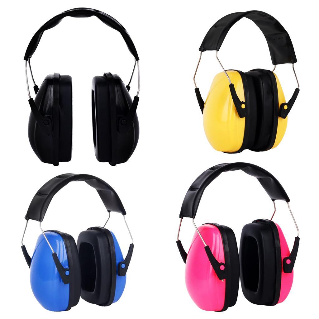 Kids CHILDRENS Ear Defenders Earmuffs Hearing Protection Yellow