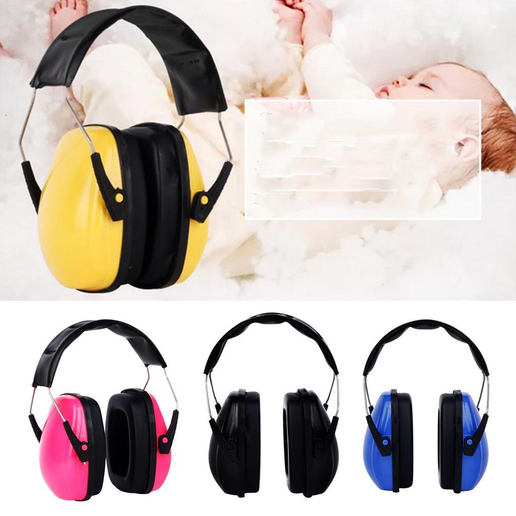 Kids CHILDRENS Ear Defenders Earmuffs Hearing Protection Yellow