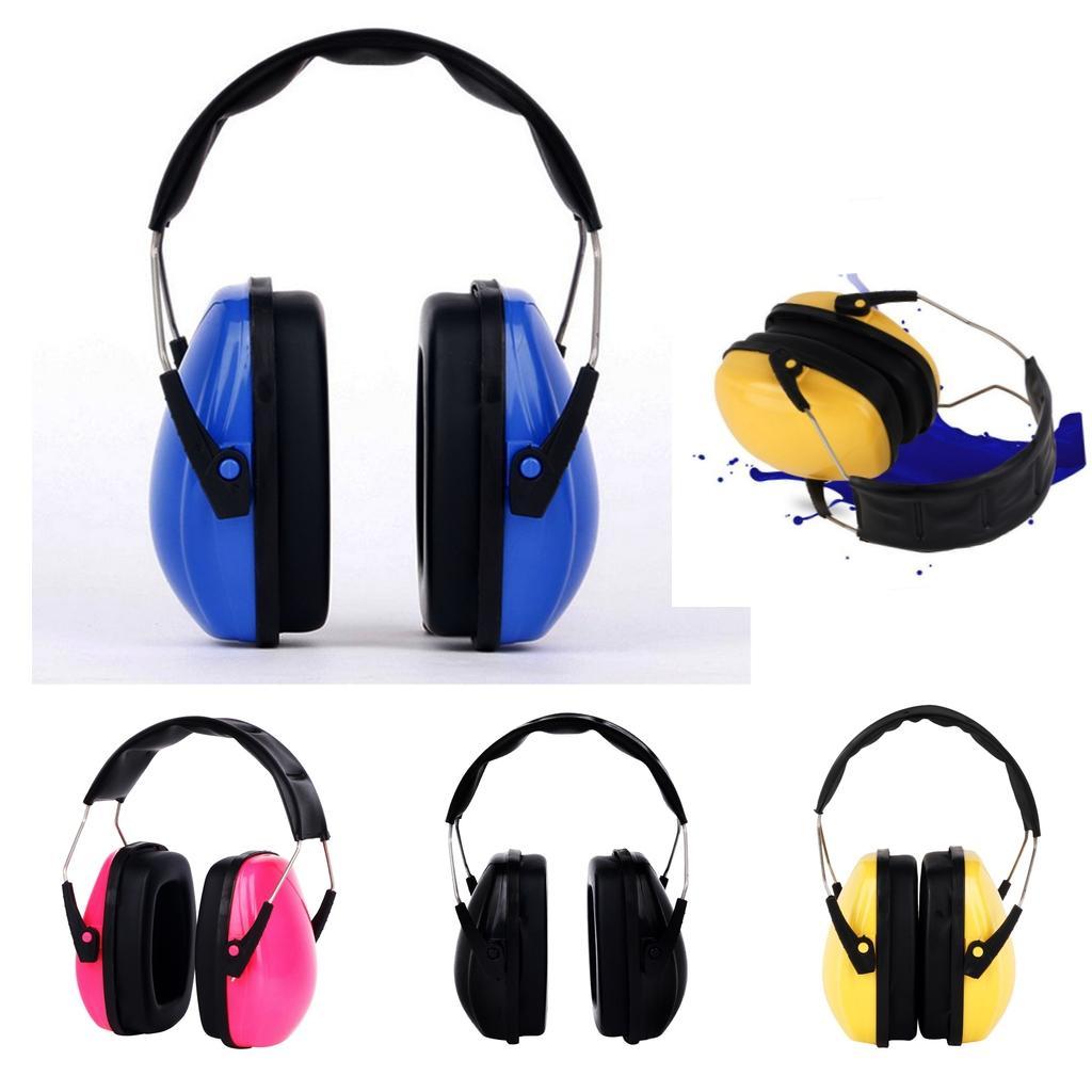 Kids CHILDRENS Ear Defenders Earmuffs Hearing Protection Yellow