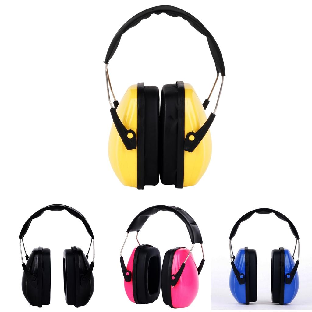 Kids CHILDRENS Ear Defenders Earmuffs Hearing Protection Yellow