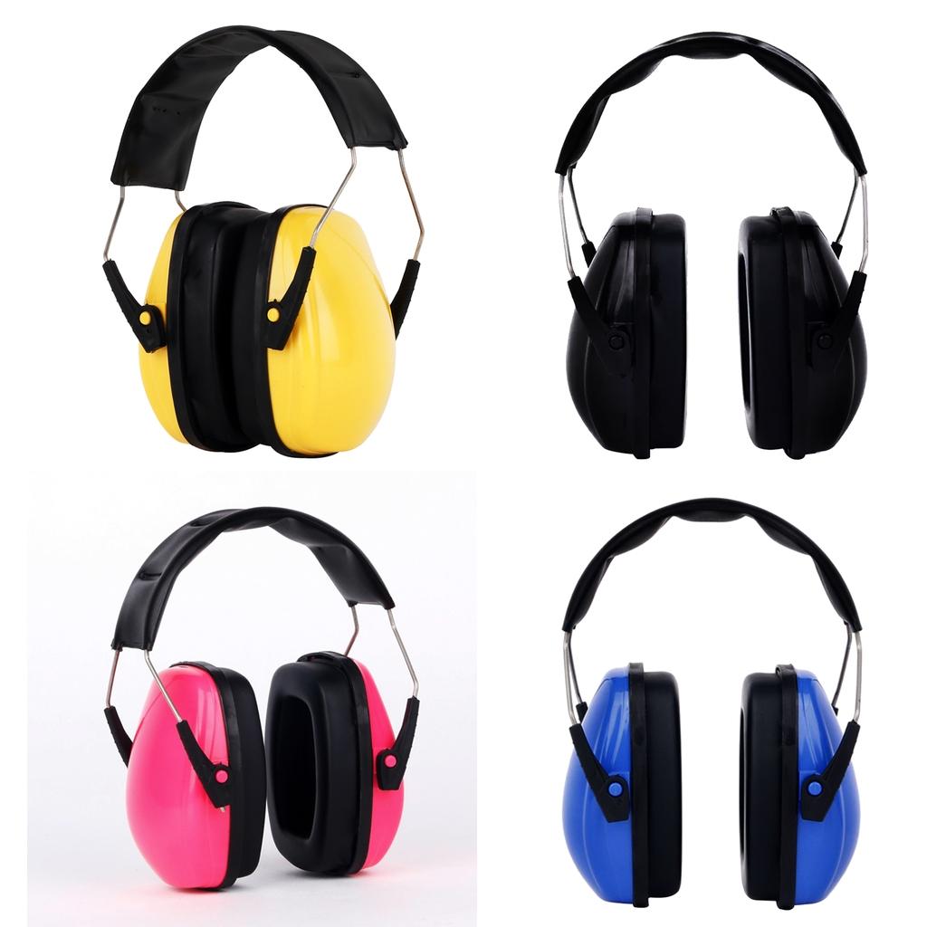 Kids CHILDRENS Ear Defenders Earmuffs Hearing Protection Yellow