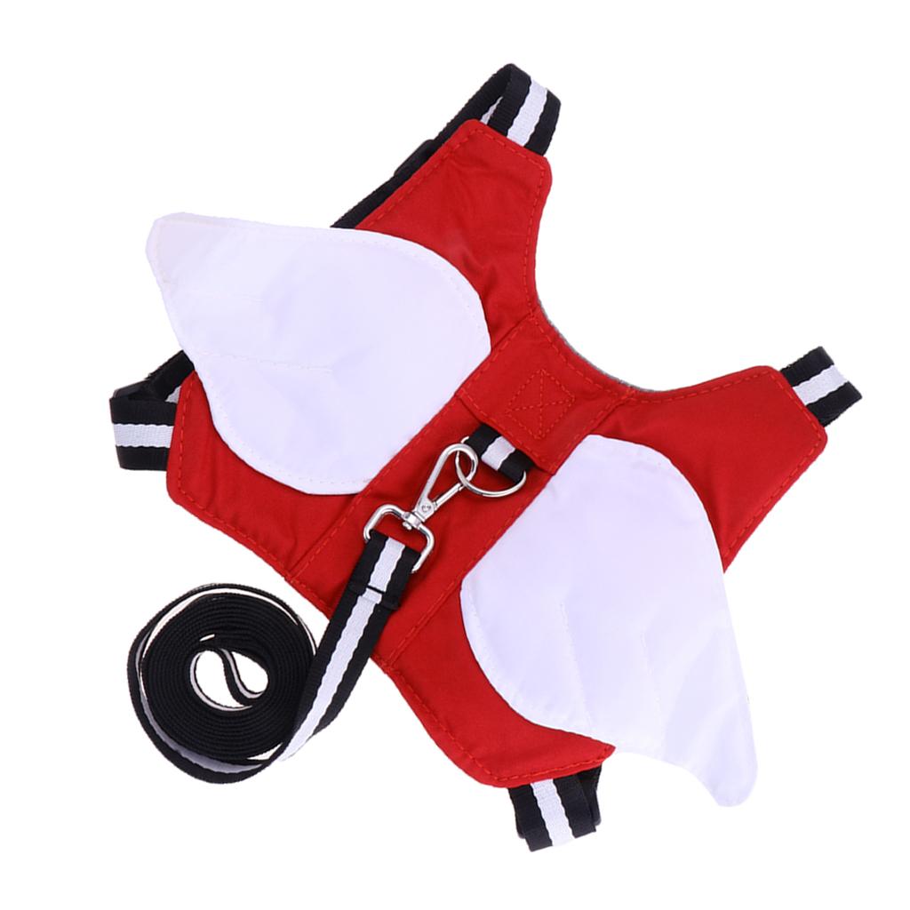 Baby Walking Safety Belt Harness with Leash Child Kid Assistant Strap Angle-Red