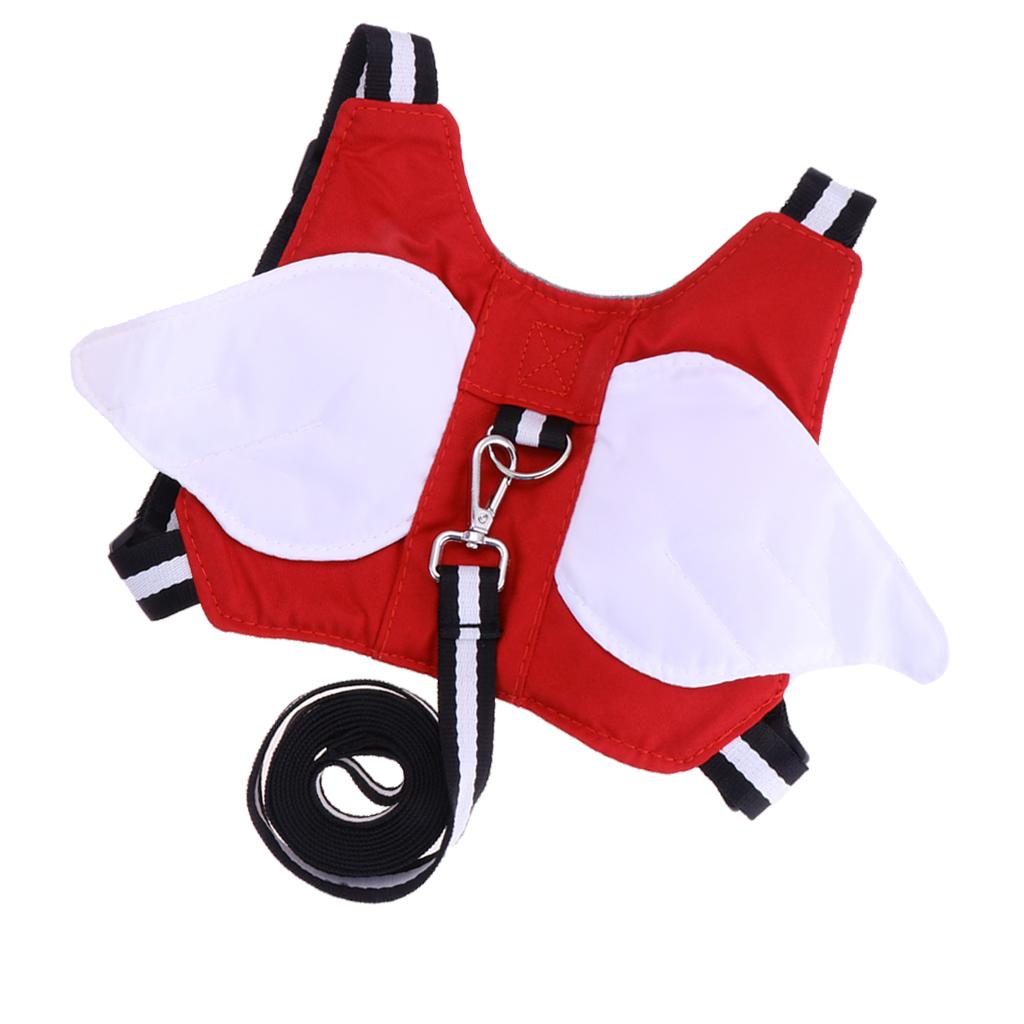 Baby Walking Safety Belt Harness with Leash Child Kid Assistant Strap Angle-Red
